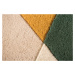 Ručně všívaný kusový koberec Illusion Prism Green/Multi - 80x150 cm Flair Rugs koberce