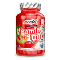 AMIX Vitamín C 1000 mg s extraktom zo šípok 100 kapsúl