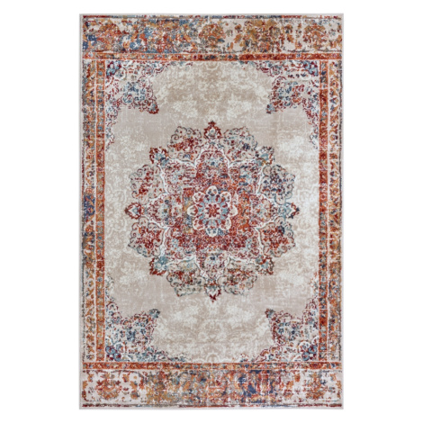 Kusový koberec Luxor 105639 Maderno Cream Multicolor Rozmery kobercov: 80x240