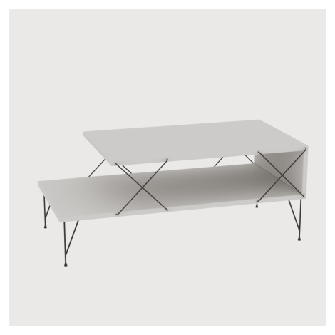 Konferenční stolek Loire 100 cm bílý Kalune Design