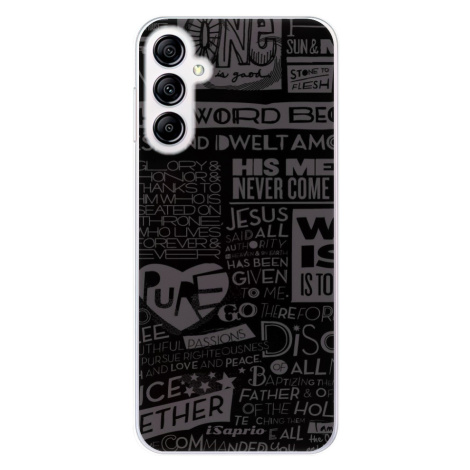 Odolné silikónové puzdro iSaprio - Text 01 - Samsung Galaxy A14 / A14 5G