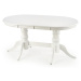 Expedo Rozkladací jedálenský stôl ALISON, 150-190x77x90, biela