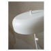 Biela stojacia lampa s kovovým tienidlom (výška  145,5 cm) Porto – it's about RoMi