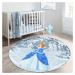 Modrý detský koberec ø 100 cm Comfort – Mila Home