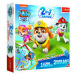 Trefl GAME 2in1 Ludo/Pups race Paw Patrol