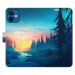 Flipové puzdro iSaprio - Magical Landscape - iPhone 12 mini