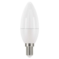 EMOS ZQ3222 LED ZIAROVKA CLASSIC CANDLE 6W E14 STUDENA BIELA