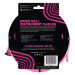 Ernie Ball 10' Braided Cable Neon Pink