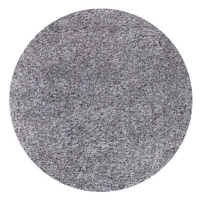 Kusový koberec Life Shaggy 1500 light grey kruh Rozmery koberca: 120x120 kruh