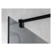 GELCO - VARIO BLACK jednodielna sprchová zástena na inštaláciu k stene, matné sklo, 900  GX1490G