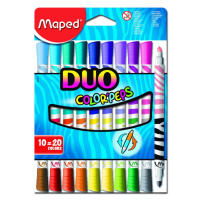 Detské fixky Maped Color´s Peps Duo- 10 obojstranných fixiek