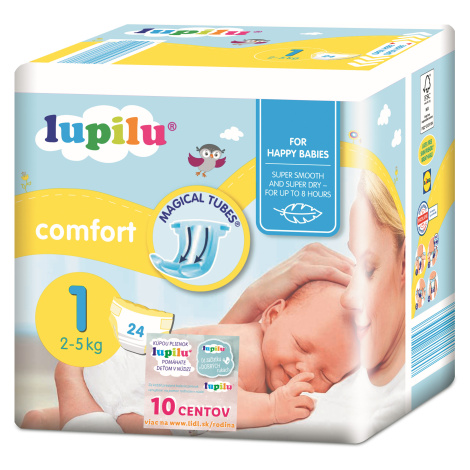 lupilu® Detské plienky Newborn 1, 24 kusov