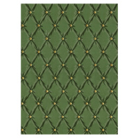 MINDTHEGAP Tufted Panel Forest Green