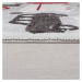 Kusový koberec Zest Kids City Buzz Grey/Multi - 80x120 cm Flair Rugs koberce