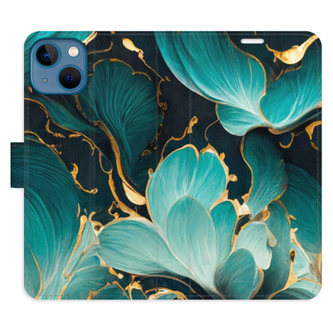 Flipové puzdro iSaprio - Blue Flowers 02 - iPhone 13