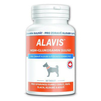 Alavis MSM + glukosamín sulfát pre psov 60 tabliet