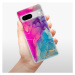 Odolné silikónové puzdro iSaprio - Purple Ink - Google Pixel 7 5G