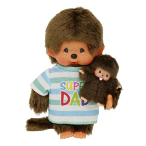 Monchhichi Mončiči otec s bábätkom 20cm