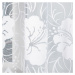 Biela žakarová záclona GRACJANA 400x160 cm