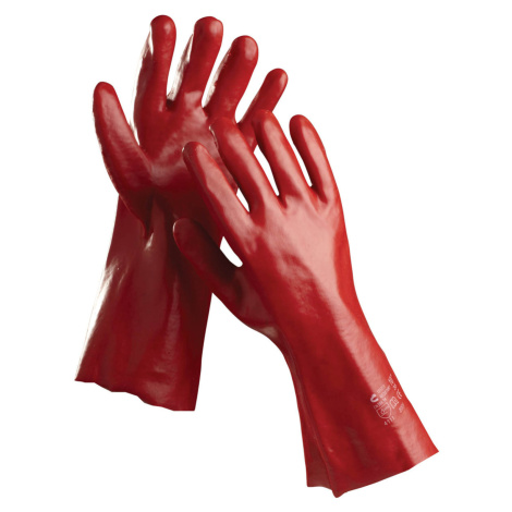 PVC pracovné rukavice Redstart (35 cm) Červa