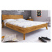 Dvojlôžková posteľ z dubového dreva 160x200 cm Greg 1 - The Beds