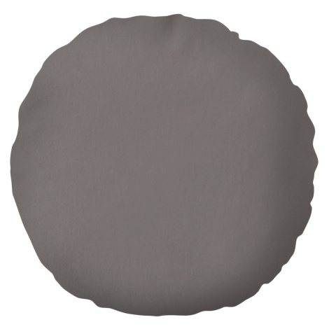 Domarex Vankúš okrúhly Velvet sivá, 50 cm