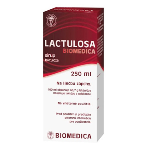 LACTULOSA BIOMEDICA sirup 250 ml