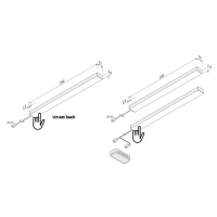 Podhľadové LED svietidlo Add-On Mini 3 000 K