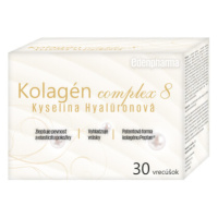 EDENPHARMA Kolagén complex 8 kyselina hyalurónová prášok príchuť mandarínka 300 g