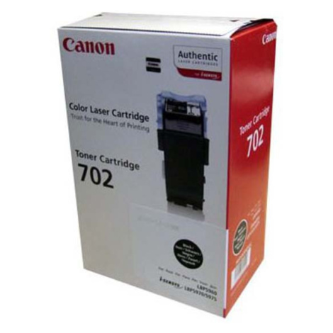 Canon originál toner 702 BK, 9645A004, black, 10000str.