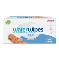 9x WATERWIPES 100% BIO odbúrateľné obrúsky 60 ks