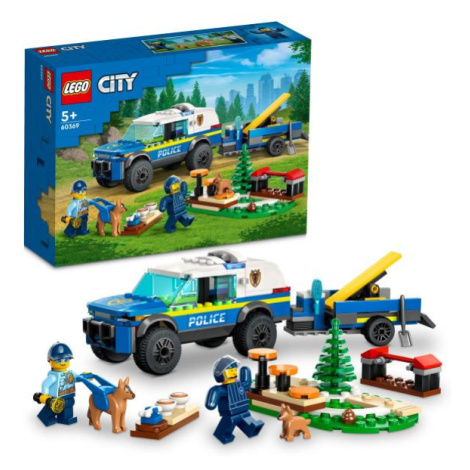 LEGO® City 60369 Mobilné cvičisko pre policajné psy