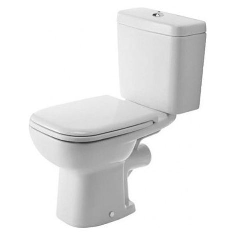 DURAVIT - D-Code WC kombi misa, zadný odpad, biela 21110900002