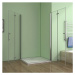 H K - Obdĺžnikový sprchovací kút MELODY R907, 90x70 cm sa zalamovacím dverami vrátane sprchovej 