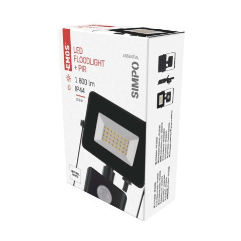 EMOS ZS2322 LED reflektor SIMPO s poh.čidlom 20,5 W neutr.b