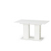 HALMAR Kornel rozkladací jedálenský stôl biela