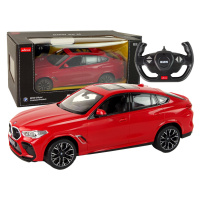 Rastar Auto na diaľkové ovládanie RC BMW X6 M Rastar 1:14 červené