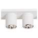Moderné stropné bodové svietidlo biele 4-svetlo - Tubo