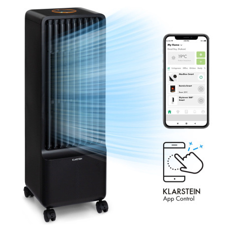 Klarstein Maxflow Smart,  3 v 1 ochladzovač vzduchu, ventilátor, zvlhčovač vzduchu, 5 l, WiFi, d
