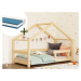 Benlemi Domčeková posteľ LUCKY 90x200 cm + matrac METROPOLIS Zvoľte farbu: Námornícka modrá, Zvo