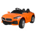 mamido Elektrické autíčko BEMA cabrio oranžové