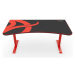 AROZZI herný stôl ARENA Gaming Desk/ čiernočervený