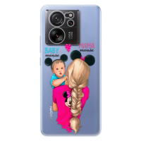 Odolné silikónové puzdro iSaprio - Mama Mouse Blonde and Boy - Xiaomi 13T / 13T Pro