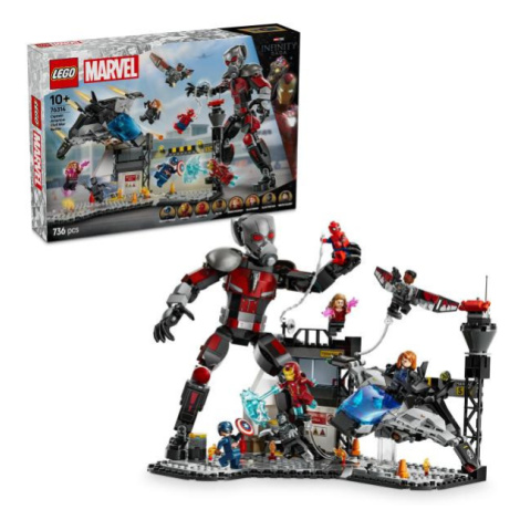 LEGO® Marvel 76314 Akčná bitka – Captain America: Občianska vojna