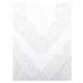Biela bavlnená dekoratívna obliečka na vankúš Westwing Collection Faye, 40 x 60 cm