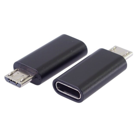 PremiumCord USB-C female adaptér na micro USB male