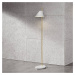 Louis Poulsen stojaca lampa mramor Yuh Brass biela