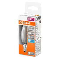 OSRAM Classic B LED žiarovka E14 4W 6.500K matná