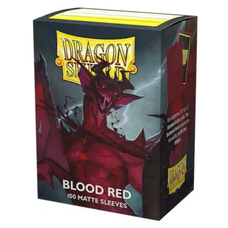 Dragon Shield Standard Matte Sleeevs Blood Red Simurag (100 sleevov)