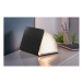 Čierna malá LED stolová lampa v tvare knihy Gingko Mini
